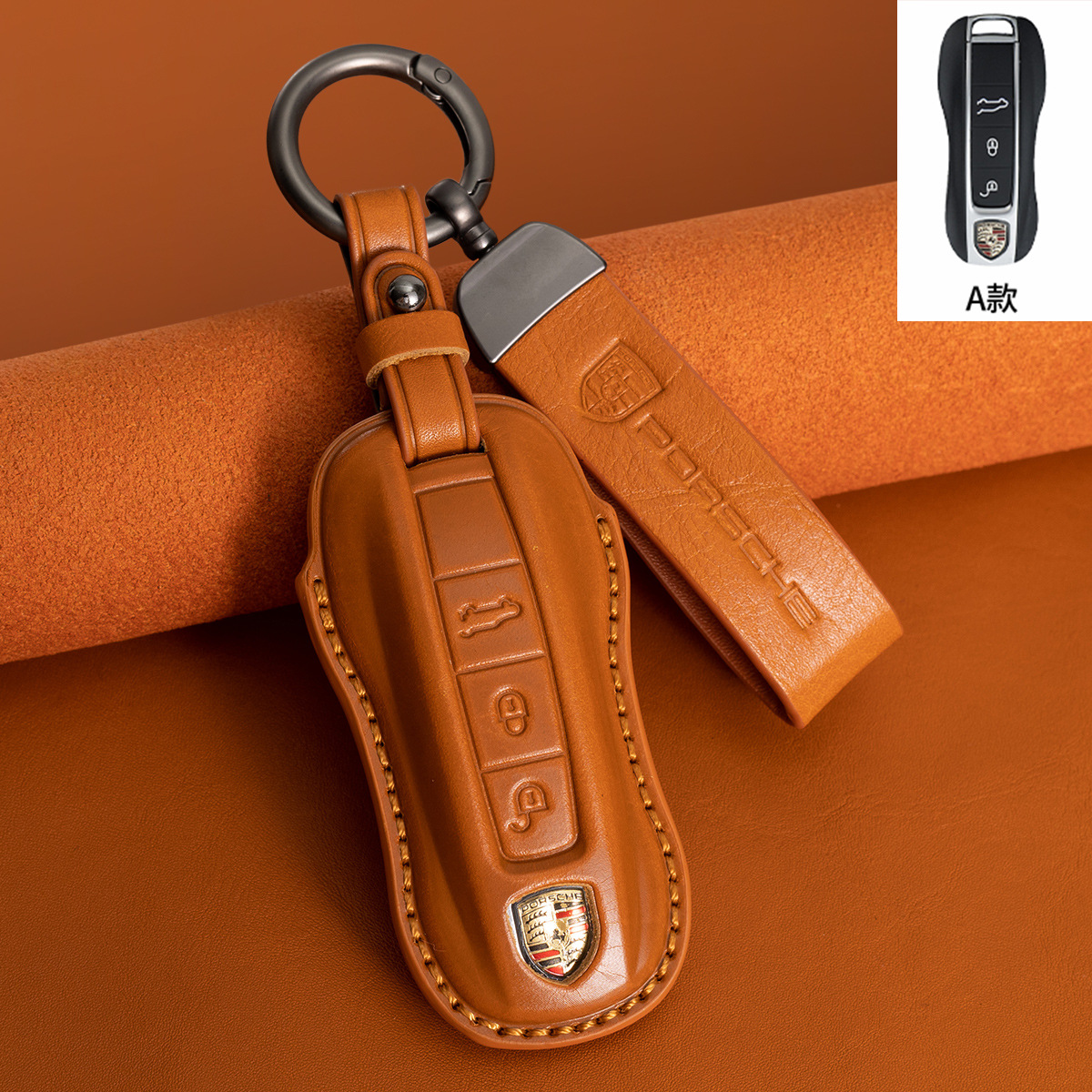 B형-황갈색 [가죽 로프]