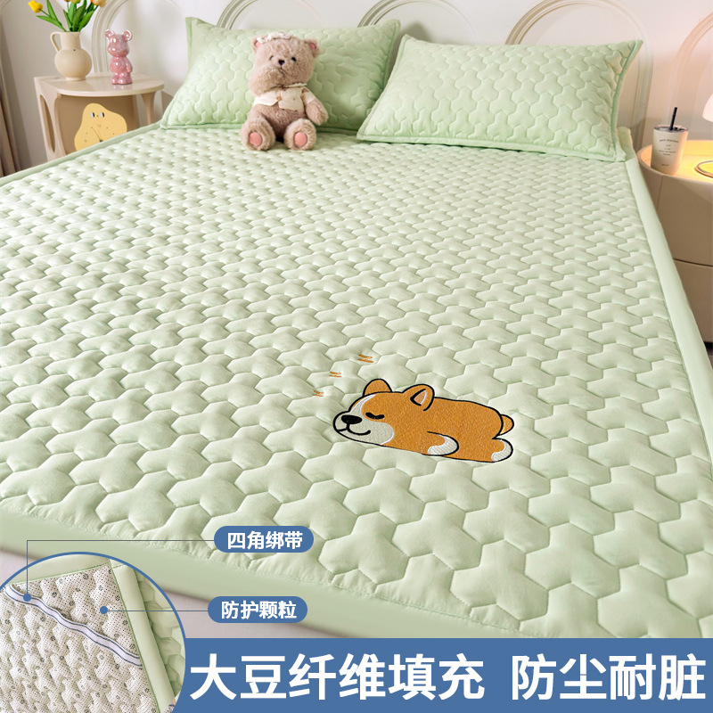 2025 nuevo conjunto de tres piezas de cubierta de cama de tatami de clase A para madres y bebés