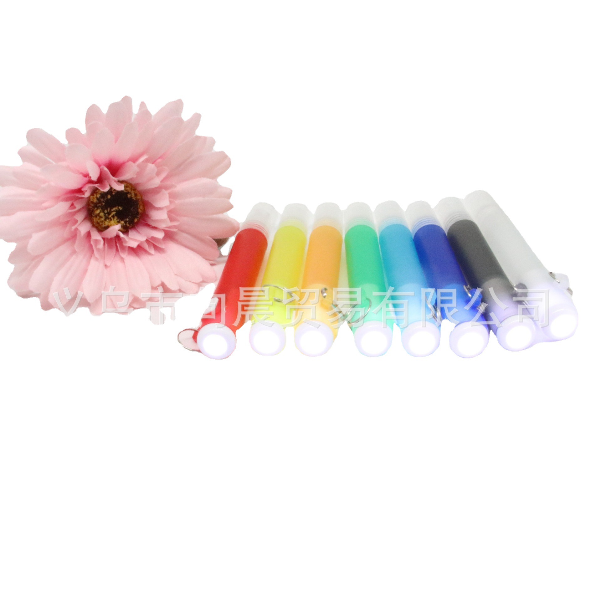 8ml pluma de pulverización pluma de luz LED accesorios de la fiesta de cumpleaños alcohol spray pluma perfume pluma dos-en-uno multifuncional