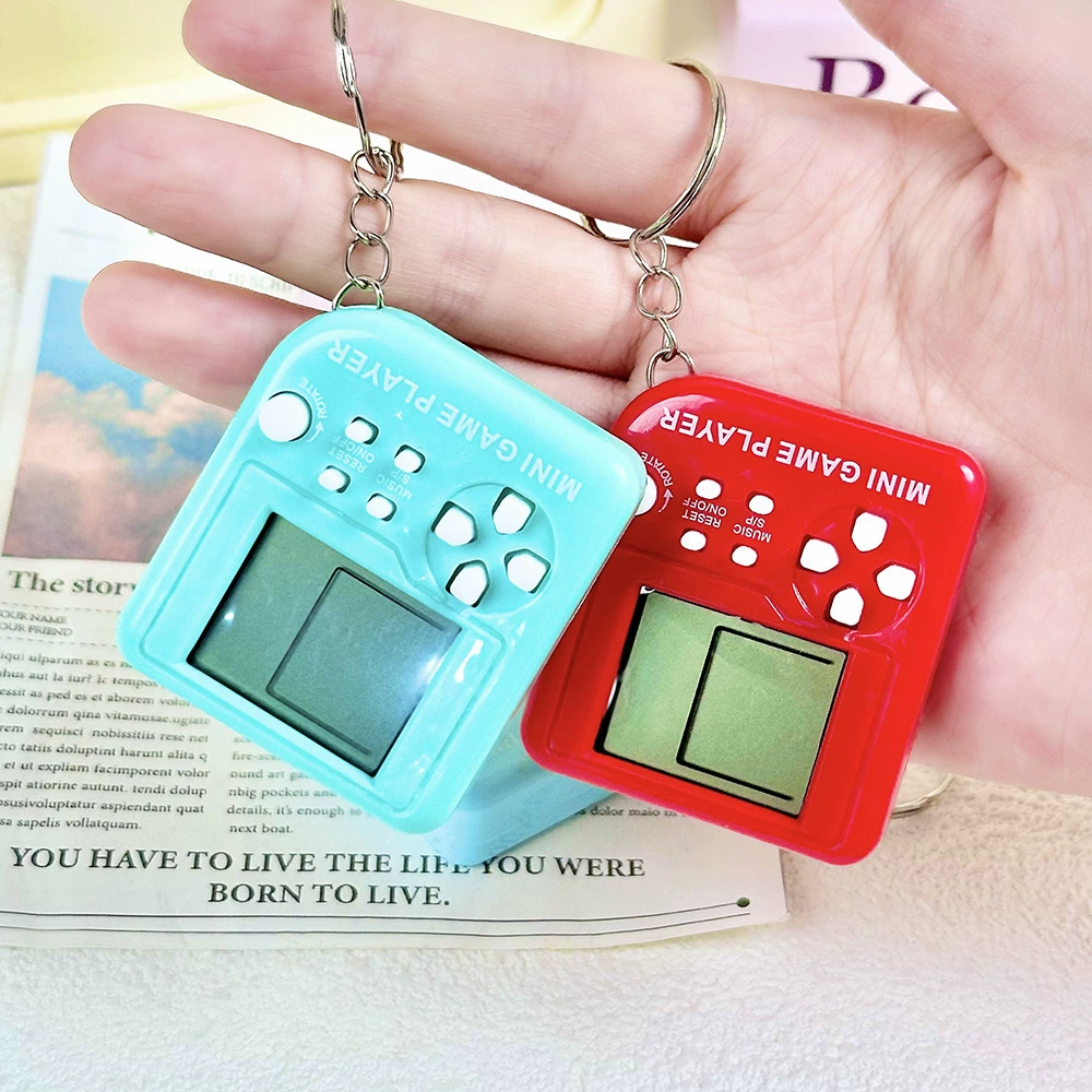 Small game console, tetris, keychain, toy, anti-stress