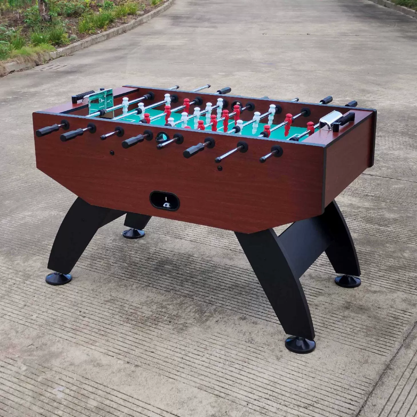 成人8杆桌上足球机亲子娱乐桌面游戏台双人互动桌式足球玩具家用
