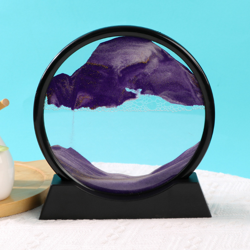 12inch 블랙 프레임 보라색 유사