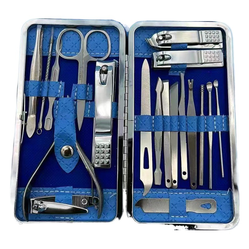 19 pc beauty set manicure set nail clippers nail tools manicure set wholesale in large quantities