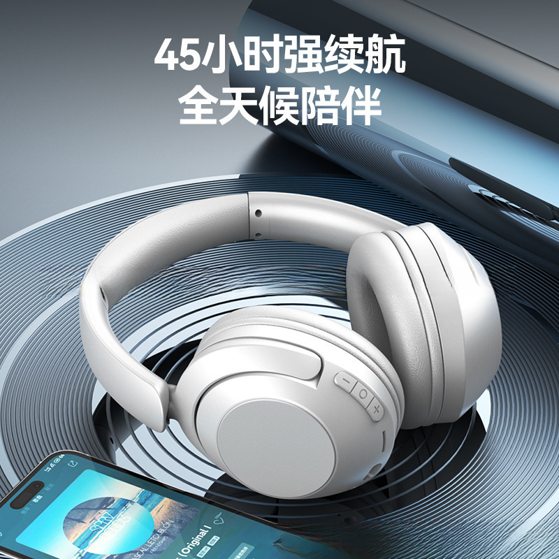 SY23 Fashionable and Luxurious Wireless Over-Ear Bluetooth Headphones with Heavy Bass and Long Battery Life, Direct Sale from Cross-Border Manufacturer