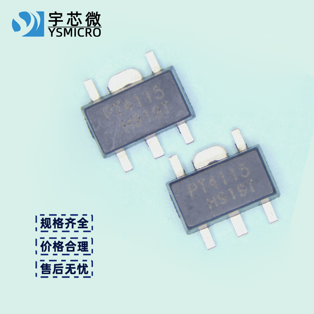 LED���������� PT4115 SOT89-5 ��ѹ��������IC PT4115