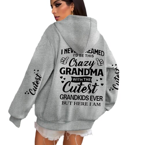 Letter Print Hooded Sweatshirt Fleece Sweatshirt Men's and Women's Clothing Athletic Hoodies