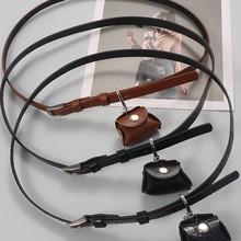 新款迷你儿童大人可用小巧PU皮小腰包搭配腰带配饰收腰显瘦女士25