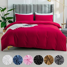 B 15506 Solid Color Flannel Bedding Set ��ɫĥë�ļ���
