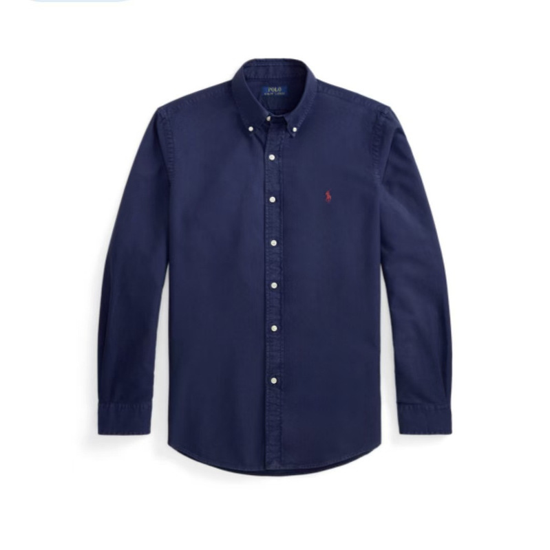 Cross-border RL linen long-sleeved shirt with small horse embroidery, men's lapel collar, business casual, versatile shirt, available in multiple colors, wholesale Cross-border RL linen long-sleeved shirt with small horse embroidery, men's lapel collar, business casual, versatile shirt, available in multiple colors, wholesale