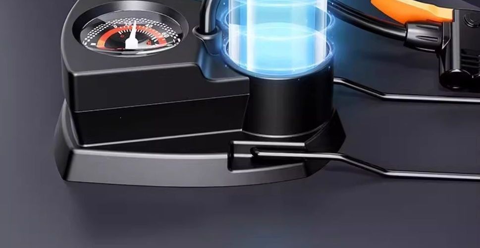 Suitable for high-pressure foot-operated air pumps for electric vehicles, bicycles, cars, basketballs, motorcycles, and universal tricycles