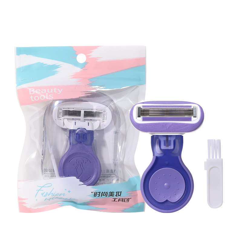 LMLTOP 5 cuchillas raspadoras raspadoras de acero inoxidable depilación de piernas depilación de afeitar axilas SY311