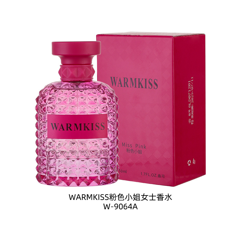 TK transfronterizo WARMKISS nuevo hombre romano rosa miss perfume encuentro fragancia fábrica directa al por mayor
