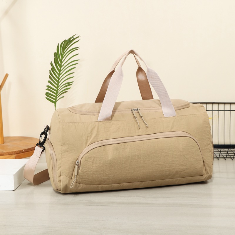 Bolsa de viaje portátil transfronteriza separación seca y húmeda bolsa de hombro de gran capacidad bolsa deportiva de yoga bolsa de fitness bolsa de embarque de moda