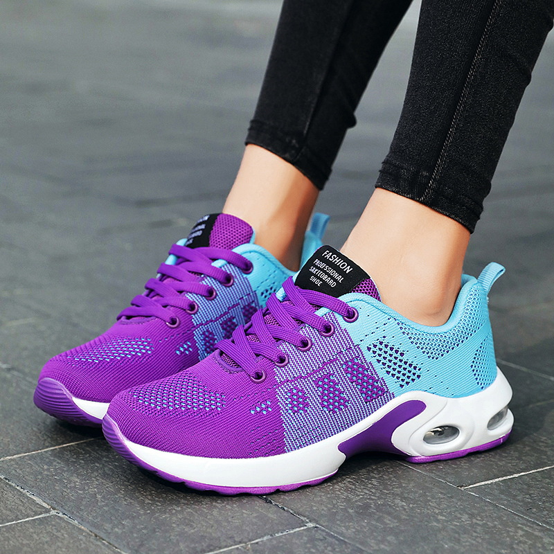 Zapatos mujer nuevo verano transpirable zapatos de mujer zapatos para correr zapatos con colchón de aire zapatos casuales zapatos deportivos de talla grande zapatos al por mayor