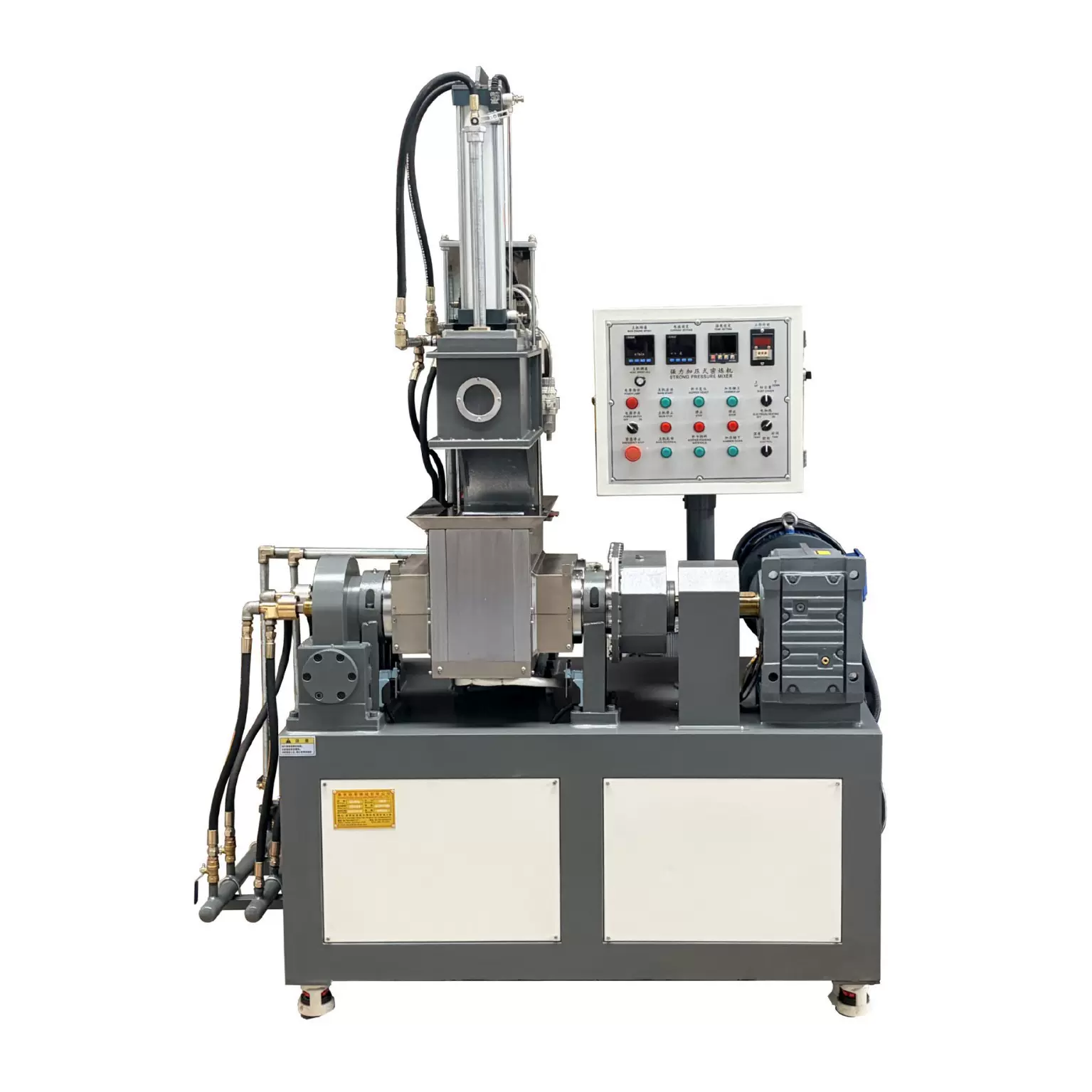 高精度小型密炼机 实验室配方研发炼胶机 恒温可控密闭式混炼机