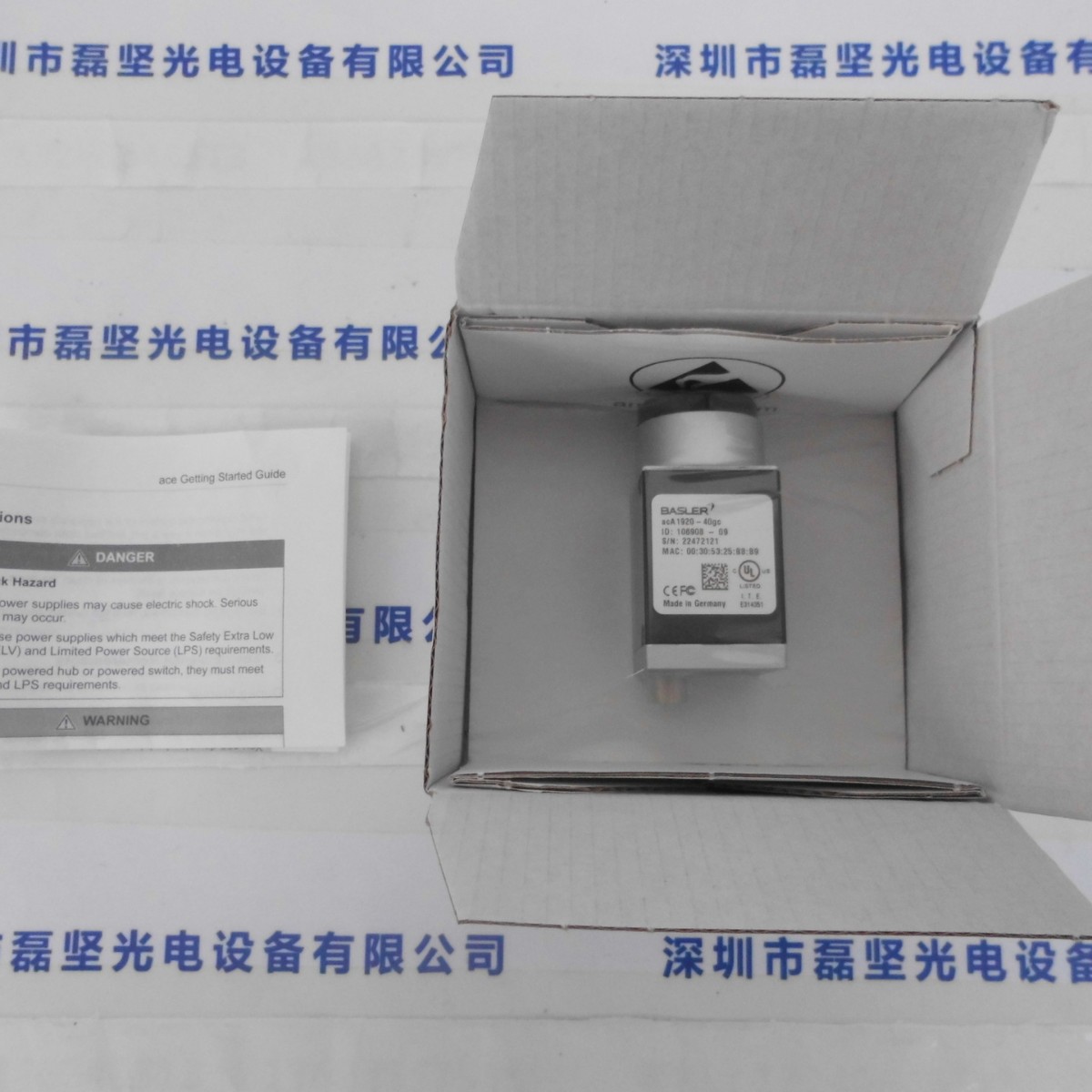 basler 巴斯勒aca1920-40gc工业相机 现货直接拍