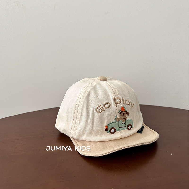 Casual de verano ~ gorra de pato para bebés gorra de sombrero de brida suave para bebés niños bebés gorra de béisbol de primavera y otoño