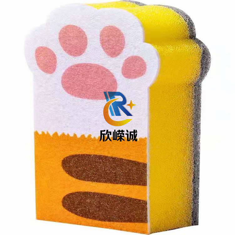 Cartoon hygienic sponge three dimensional children's bath sponge for…