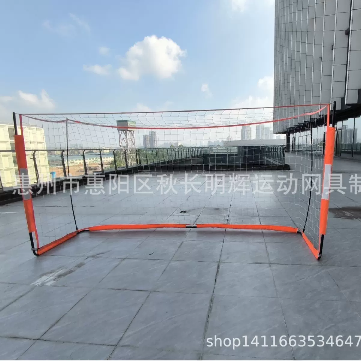 方形足球门可折叠户外运动儿童训练足球网室内室外运动足球网批发