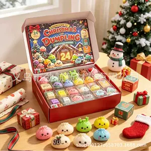 Адвент-календарь Christmas Squishies 26 антистресс-игрушек