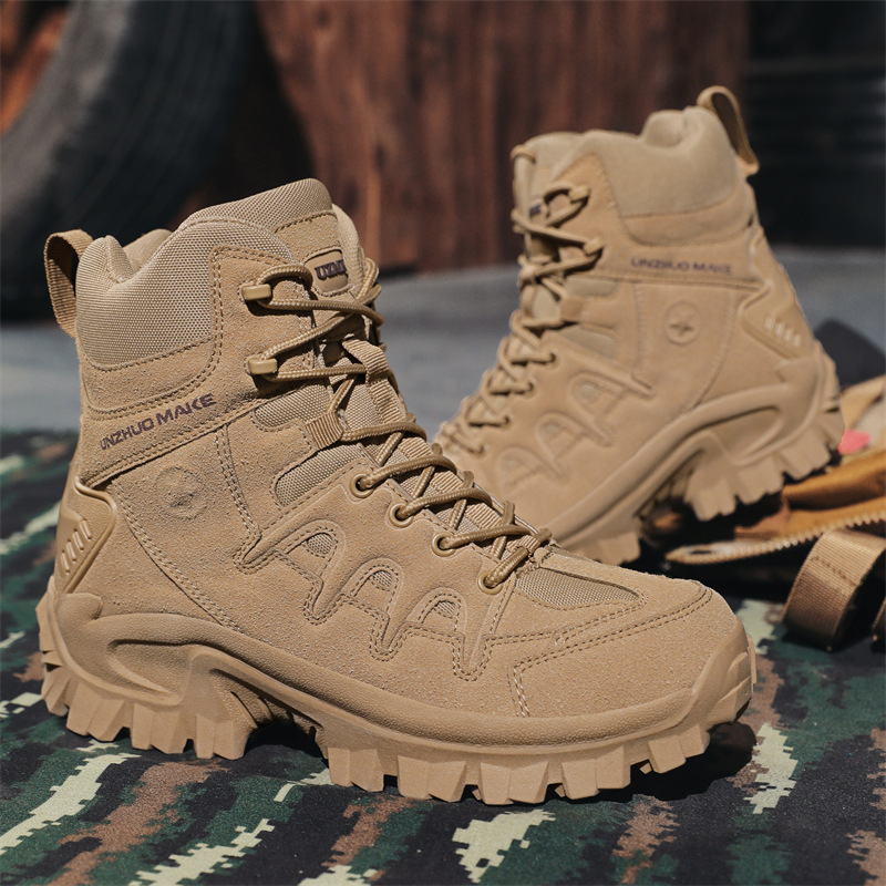 Martin Boots for Men 2025 Autumn and Winter Tactical Shoes Desert Boots Outdoor Hiking Shoes Training Shoes Snow Boots Cross-Border Large Size Men Martin Boots for Men 2025 Autumn and Winter Tactical Shoes Desert Boots Outdoor Hiking Shoes Training Shoes Snow Boots Cross-Border Large Size Men