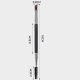in stock double head spiral eyebrow brush double head makeup brush eye brush eyebrow brush oblique eyebrow brush eyelash brush dual-use wholesale
