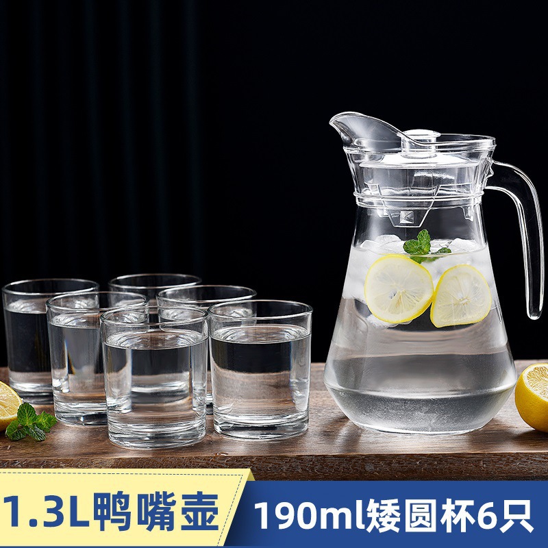 덕빌 포트 1개 + 190ml 쇼트 라운드 컵 6개 무료 [컵 브러쉬 무료]