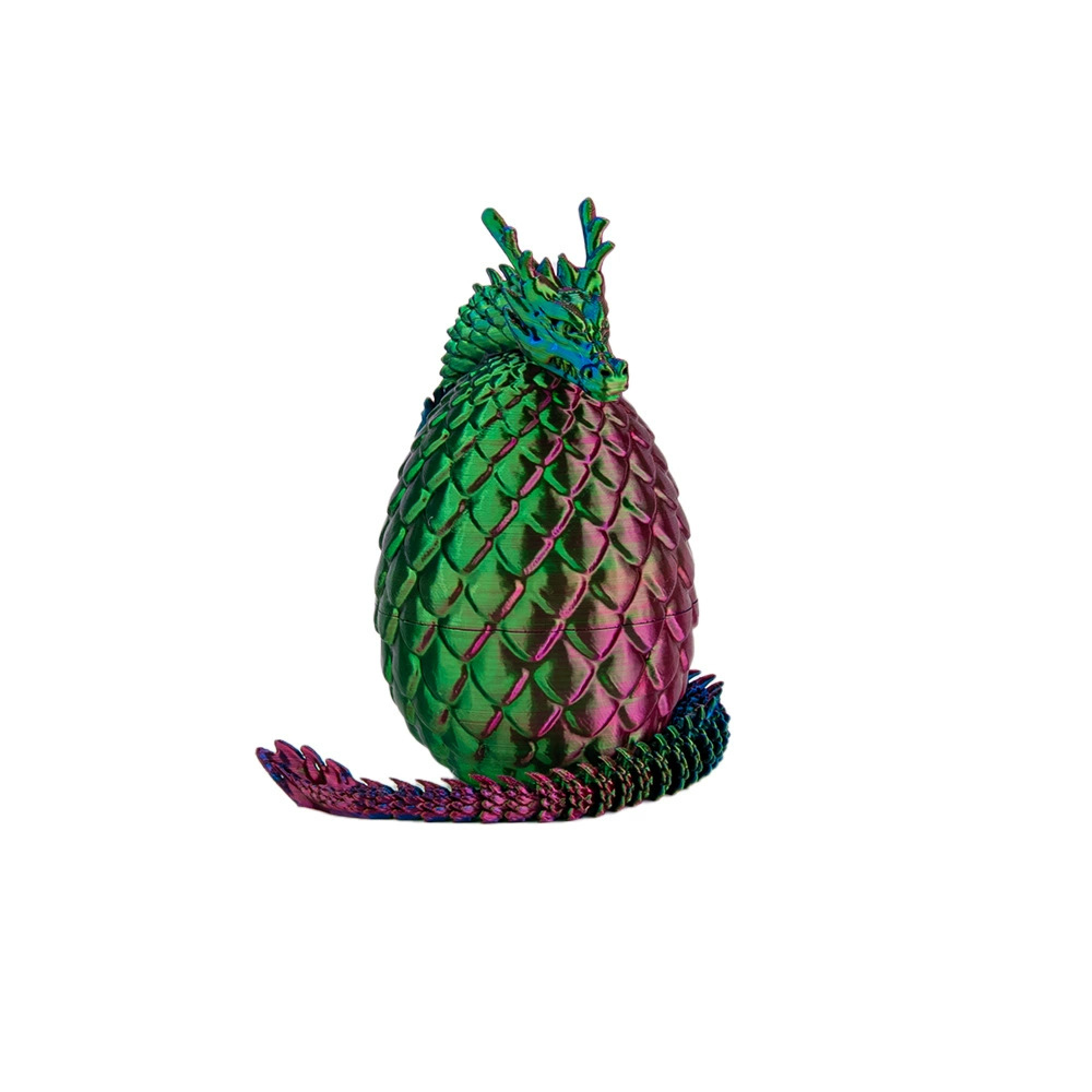 레이저 레드 블루 그린 드래곤 30cm+8.5cm 드래곤 알 [정품 3D 프린팅 드래곤]