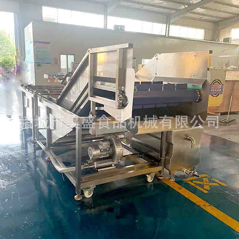 电加热牛肉解冻机 水浴式肉制品恒温解冻流水线 商用猪蹄解冻设备