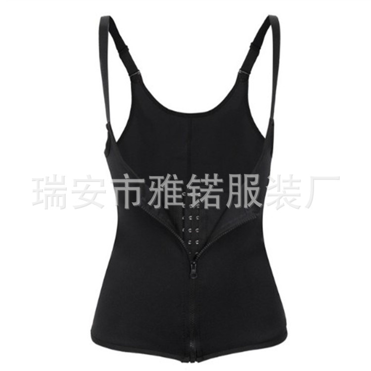 アマゾンの女性の美体のフィットネスのサスペンダーのバックファスナーの宮廷のコルセットのネオプレンの肩のベルトは身の服を作ります。|undefined
