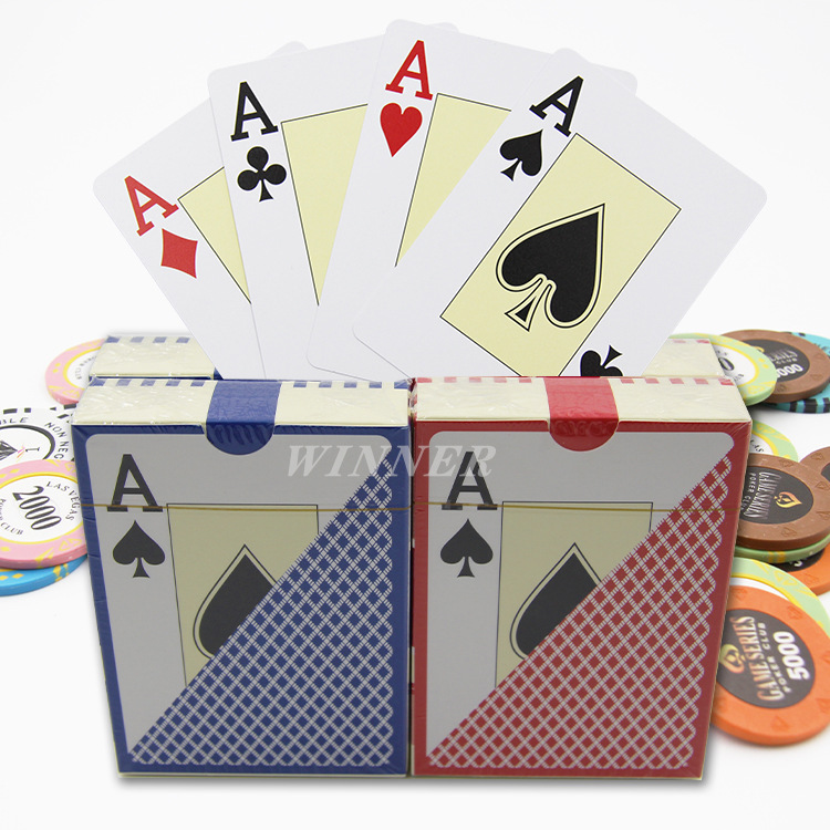 德州专用扑克塑料PVC防水可水洗扑克加厚磨砂手感耐用耐折|ms