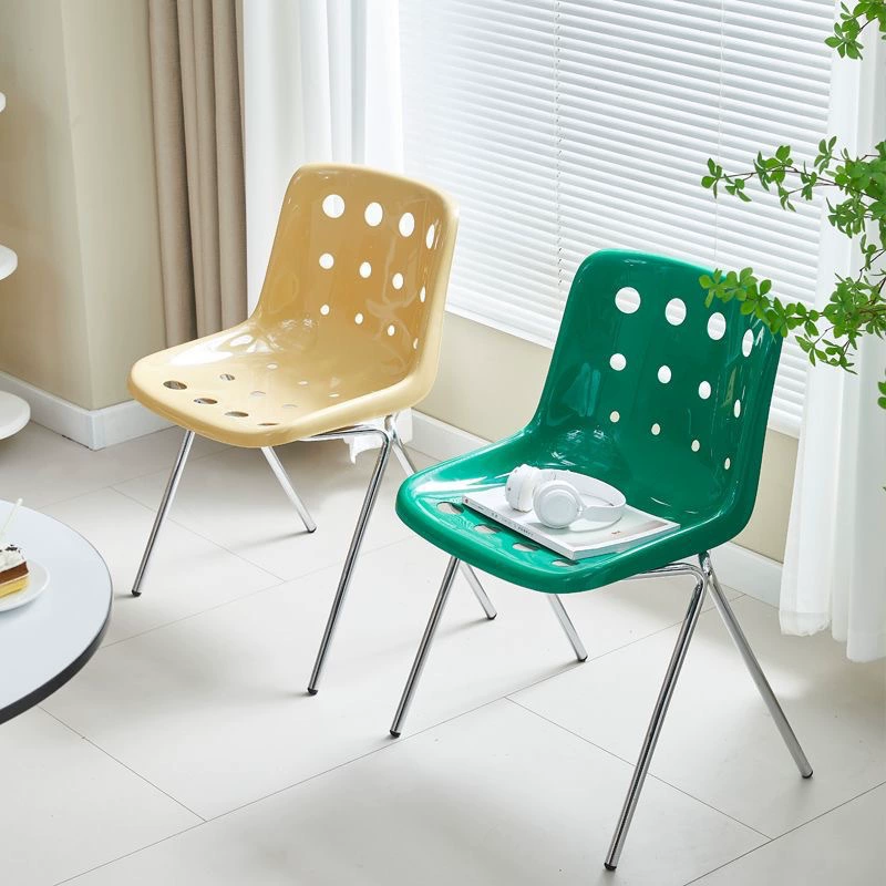 Модный стул с сыром, винтажный обеденный стул, домашний стул для макияжа, дизайнерский обеденный стол в кремовом стиле, стул со спинкой, табурет