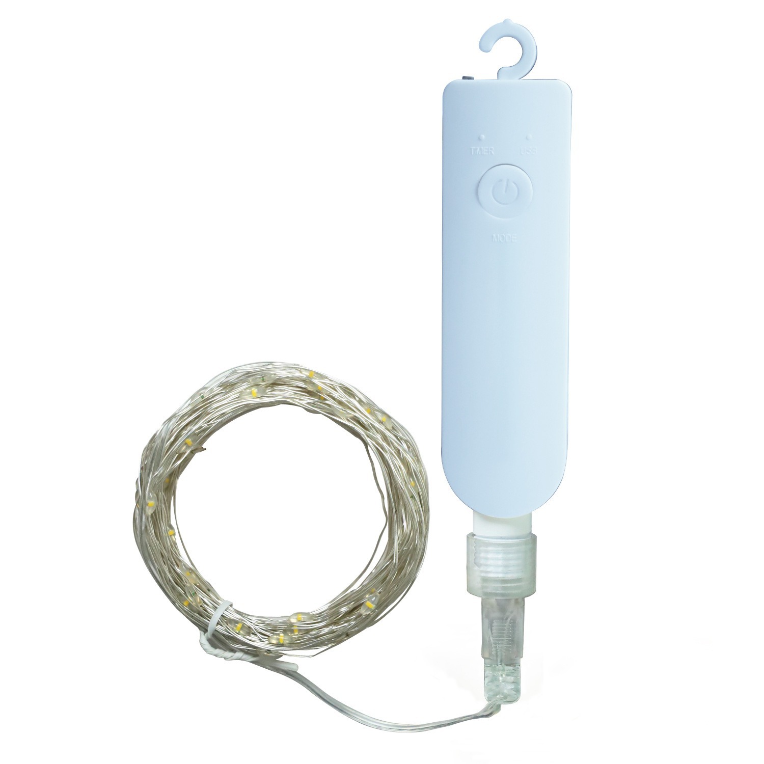 Nuevo diseño de cadena de lámparas recargables de vacaciones decorativas de alambre de cobre transfronterizos de Navidad de color de cadena de lámparas