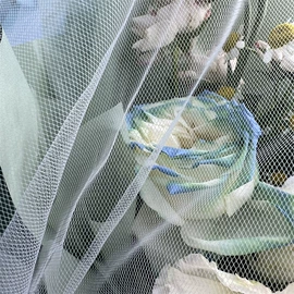网眼布;烫图、烫钻;蕾丝面料