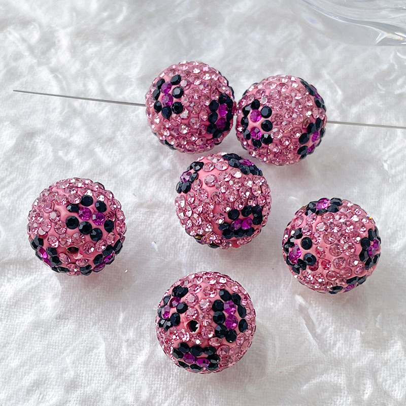 1 Piece Diameter 16mm Hole 2~2.9mm Copper Rhinestones Round Beads display picture 10