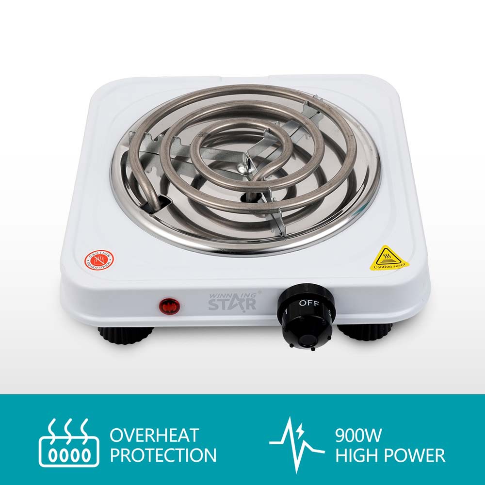 WinningStar Cross-border US 110V hogar 900W temperatura constante protección contra sobrecalentamiento placa de incienso doble mosquito horno de calefacción eléctrica