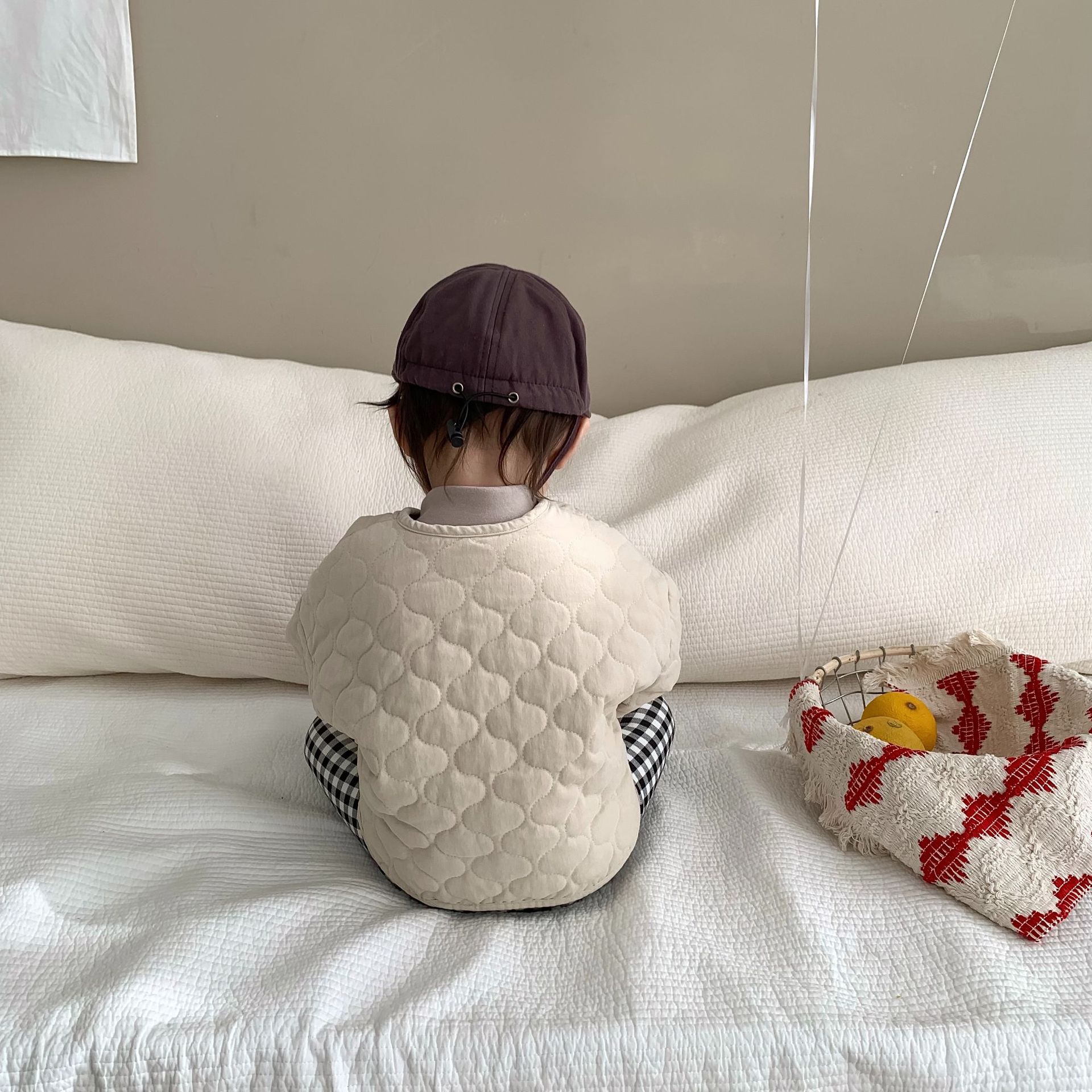 Chaqueta Acolchada Ligera para Niño de Algodón Térmica para Invierno