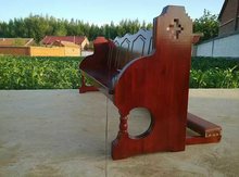 厂家定 做实木原木教堂长椅教会长凳联排椅连椅祷告跪凳祈祷跪椅