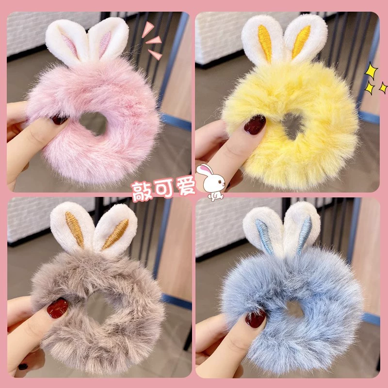 Three dimensional cute hair rope, internet celebrity
