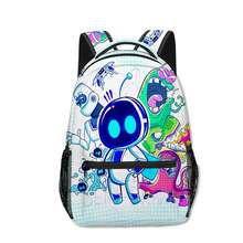 3D新品宇宙机器人astro bot中小学生书包儿童背包双肩包