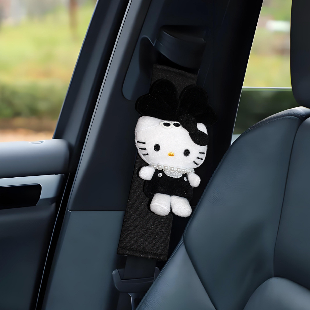 Hello Kitty accesorios para automóviles colgantes de alta calidad para niñas en el automóvil 2025 nuevos espejos retrovisores