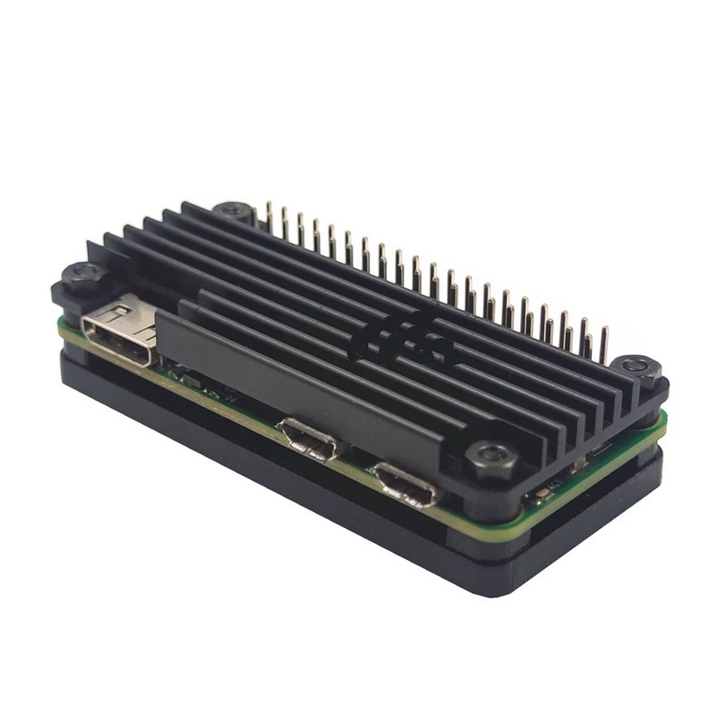 Корпус из алюминиевого сплава Raspberry Pi ZERO корпус охлаждения армор для Raspberry Pi Zero 2W универсальный