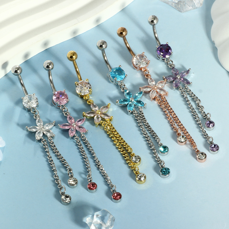 16G labret stud size and finish detail