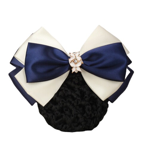 Professional hairpin nurse hairpin net pocket gold-edged polyester hairpin hairpin postal bank stewardess hotel work