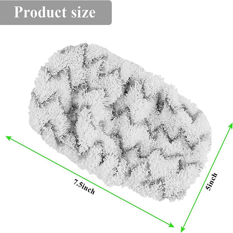 Adecuado para Swiffer Sweeper trapeador húmedo y seco paño fregona de microfibra almohadilla de reemplazo cabeza de fregona