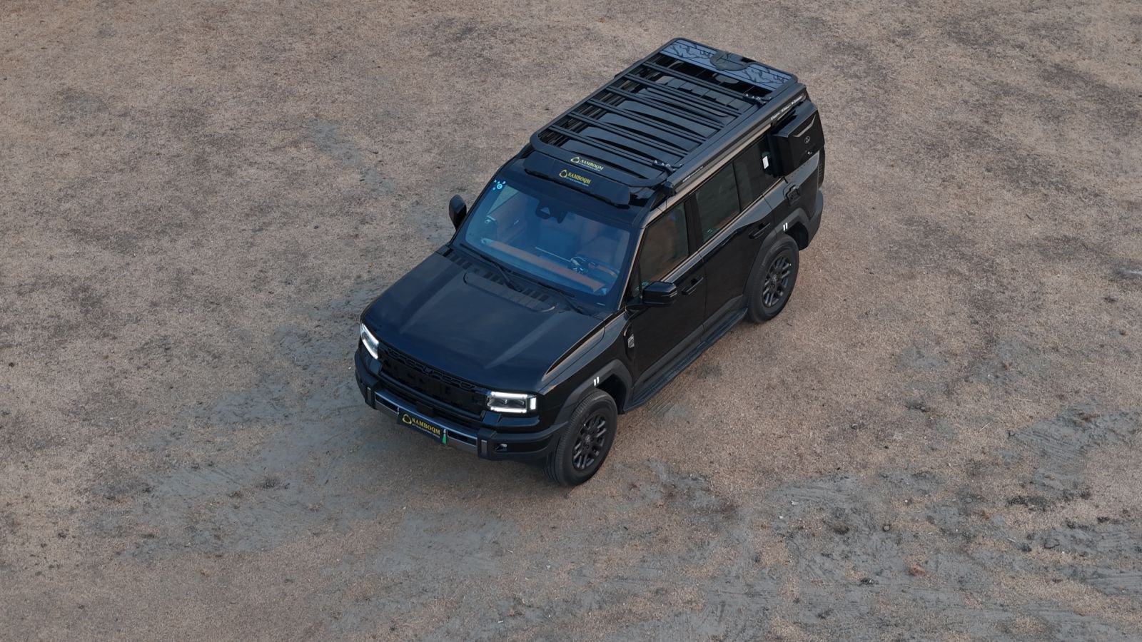Zongheng G700 Roof Rack Ladder Backpack Step Outdoor Travel Off-Road Modification Expansion Parts Roof Platform