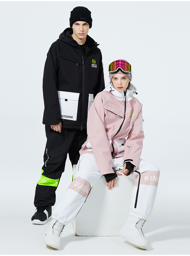 Men's Clothing Ski suit set warm and thick ski suit set single board double board ski suit_voghion.com