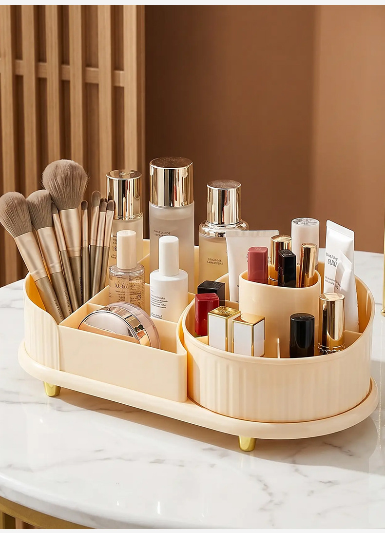 Kosmetik-Aufbewahrungsbox drehbarer Lippenstifthalter