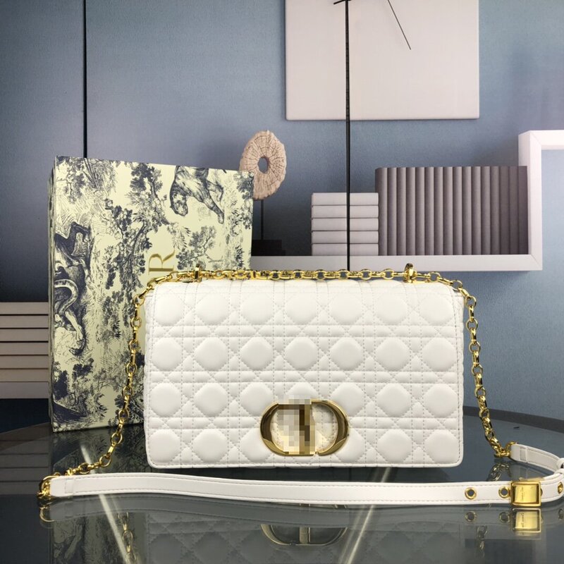 D Brand Luxury Quilted Chain Women's Bag, Simple Korean Style, Niche Texture Handbag, Crossbody Bag, Simple and Versatile