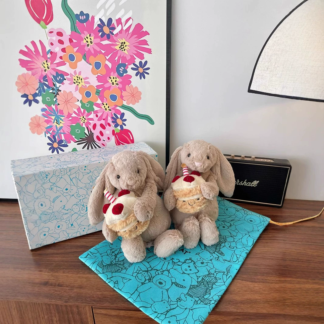 Jellycat, кролик, успокаивающая кукла, мягкая игрушка, Великобритания, Подарок на день рождения